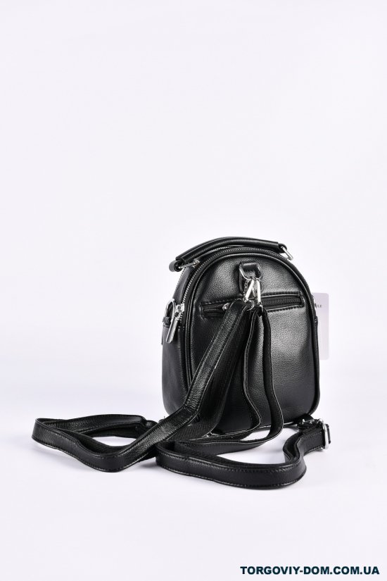 Рюкзак жіночий (кол. чорний) розмір 21/17/8 см. арт.SX613