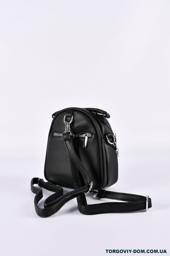 Жіночий рюкзак (кол. чорний) розмір 20/19/9 см арт.S6061