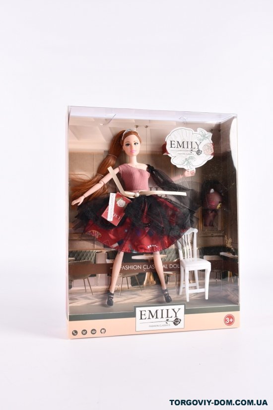 Лялька "EMILY" з аксесуарами розмір іграшки 29см арт.QJ100C