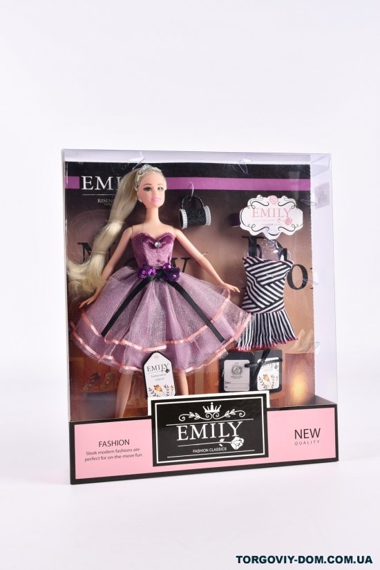 Лялька "EMILY" з аксесуарами в коробці 33/28/6см арт.QJ081A
