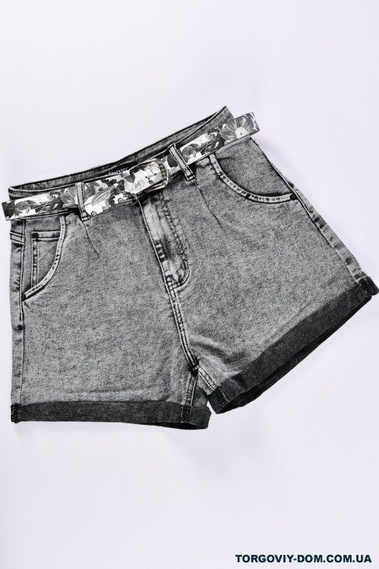 Шорты женские джинсовые стрейчевые "VANVER" Размеры в наличии : 28, 29, 32 арт.F-81692