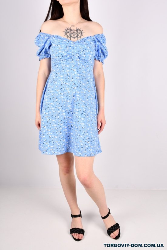 Сукня жіноча (кол. блакитний) Розмір в наявності : 42 арт.1024