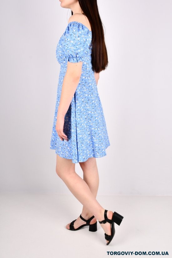 Платье женское (цв.голубой) Размер в наличии : 42 арт.1024