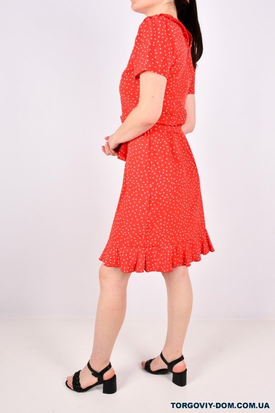 Сукня жіноча (кол. червоний) Розміри в наявності : 42, 44 арт.878