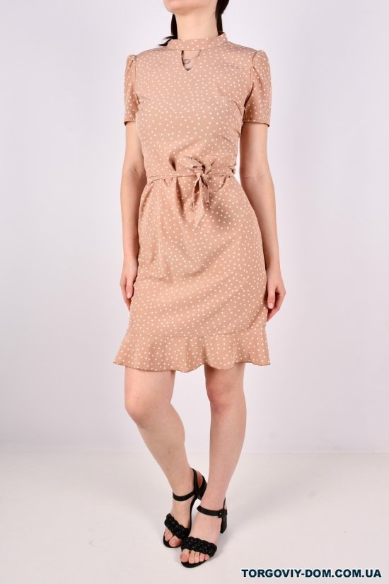 Сукня жіноча (кол. капучино) Розмір в наявності : 42 арт.878