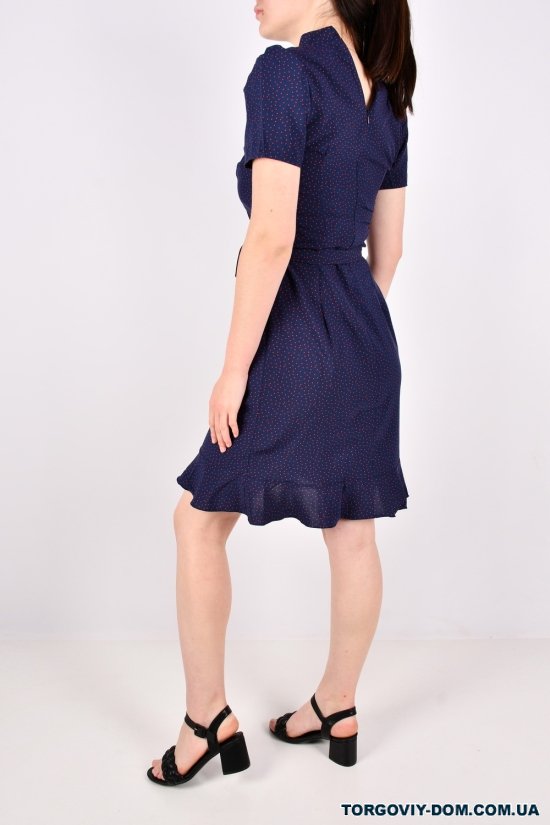 Платье женское (цв.т.синий) Размер в наличии : 42 арт.878