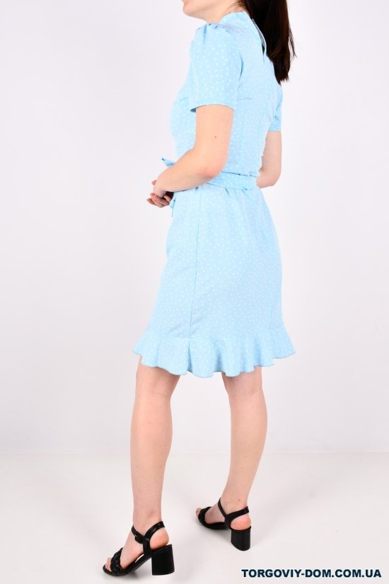 Платье женское (цв.голубой) Размер в наличии : 44 арт.878