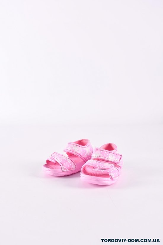 Босоніжки для дівчинки (цв. св. рожевий) Розміри в наявності : 21, 23 арт.311