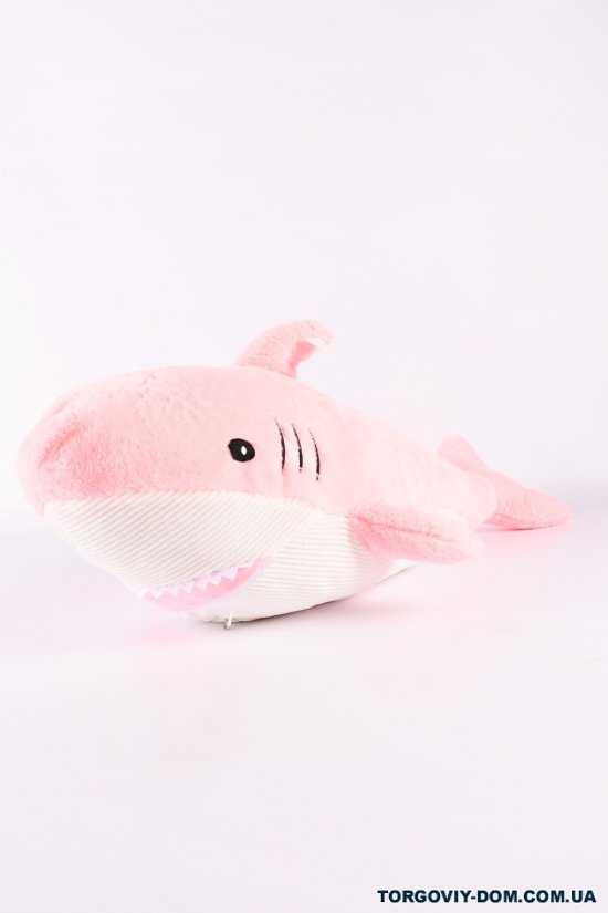 Игрушка + плед "Акула" (цв.розовый) размер 100/180см вес 0,980 гр арт.5616-33