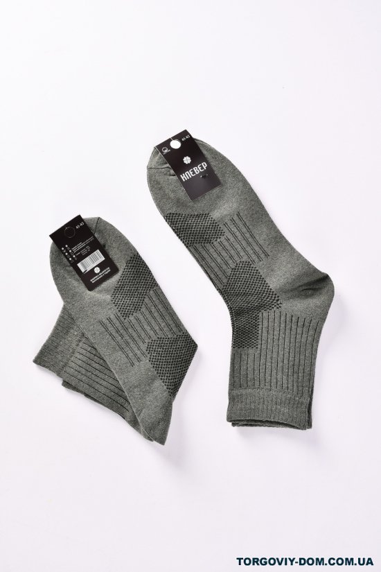 Шкарпетки чоловічі (сітка) "Кевер" розміри 41-45 (80% бавовна, 15% поліамід, 5% еластан) арт.армия