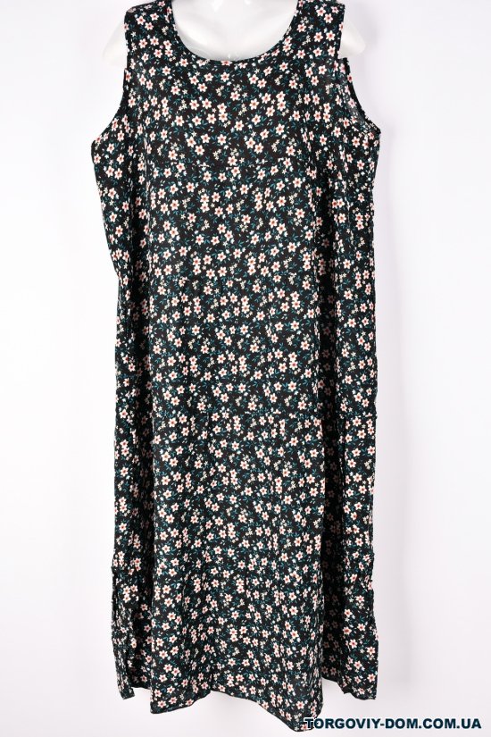 Жіночий сарафан (тканина штапель) розмір 50-52 арт.074-4