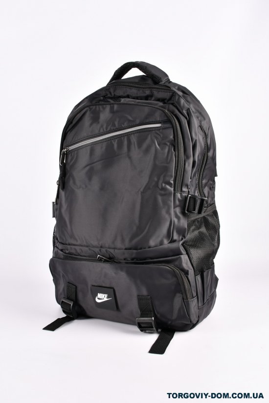 Рюкзак з плащової тканини  (кол. чорний) розмір 30/45/12 см. арт.F2006