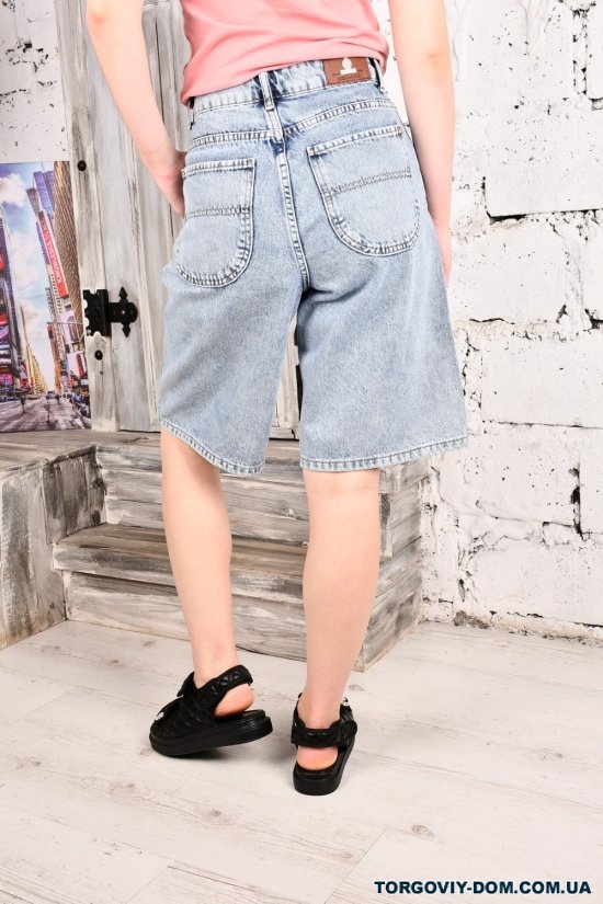 Шорти жіночі джинсові "ELCIDO" модель BAGGI Розміри в наявності : 25, 26, 27, 28, 29 арт.00604