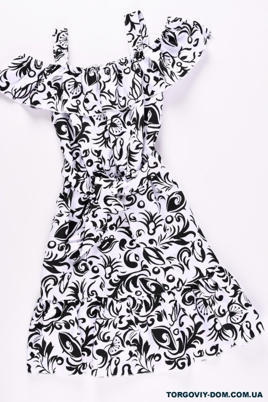 Сукня для дівчинки (кол. білий/чорний) Зріст в наявності : 128, 134, 140, 146, 152 арт.661