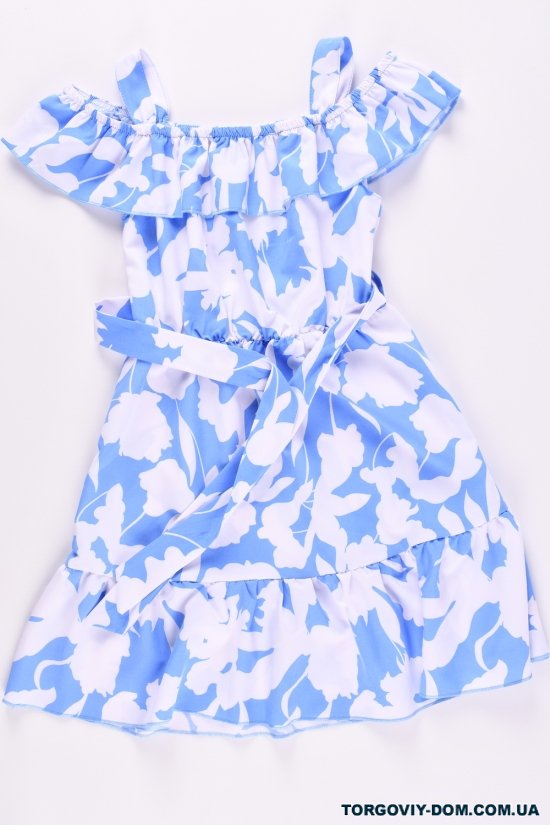 Сукня для дівчинки (кол. білий/блакитний) Зріст в наявності : 128, 134, 140 арт.661