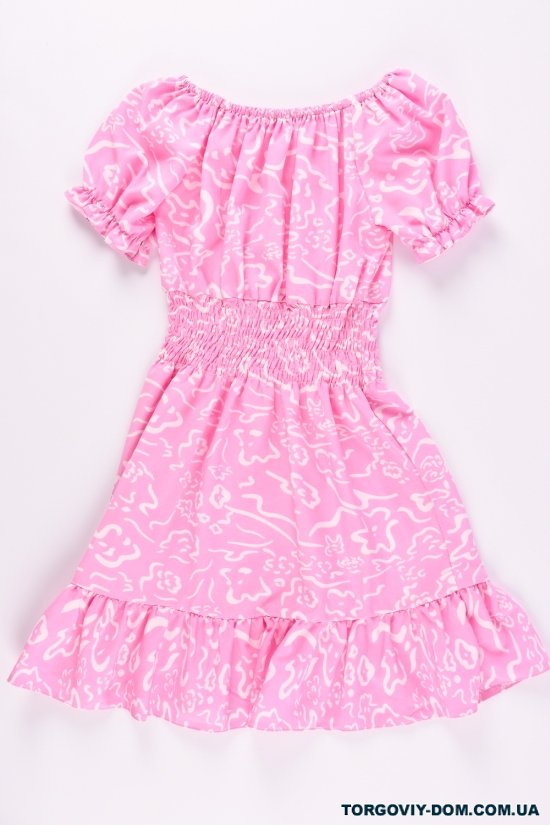 Сукня для дівчинки (кол. рожевий) Зріст в наявності : 128, 134, 152 арт.764