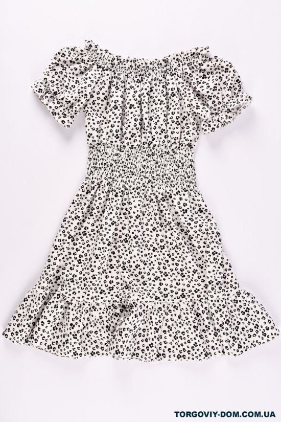 Сукня для дівчинки (кол. білий/чорний) Зріст в наявності : 128 арт.764
