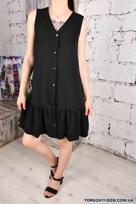 Платье женское (цв.чёрный) Размер в наличии : 44 арт.994