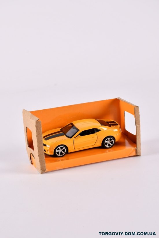 Машина металлическая "Автопром" 1:43 Chevrolet Camaro SS в коробке 14.5/6.5/7 см арт.4346