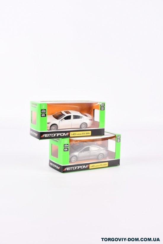 Машинка металева "Автопром" (1:43) Lexus ES300H в коробці 14.5/6.5/7см арт.4376