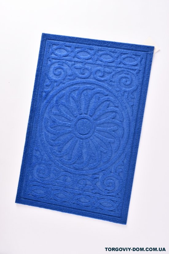 Килимок прогумований (кол. синій) розмір 60/40 см арт.LB2024-002