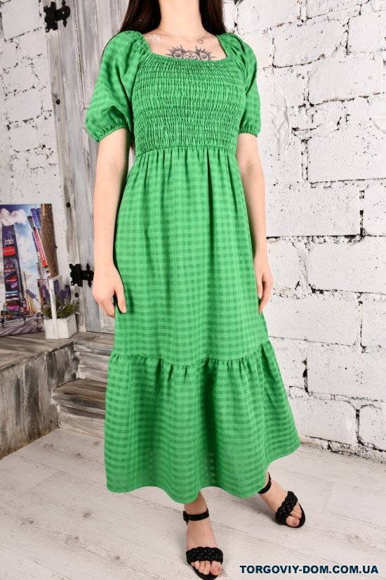 Платье женское (цв.зеленый) "LIVE STYLE" Размеры в наличии : 40, 42, 44 арт.4237