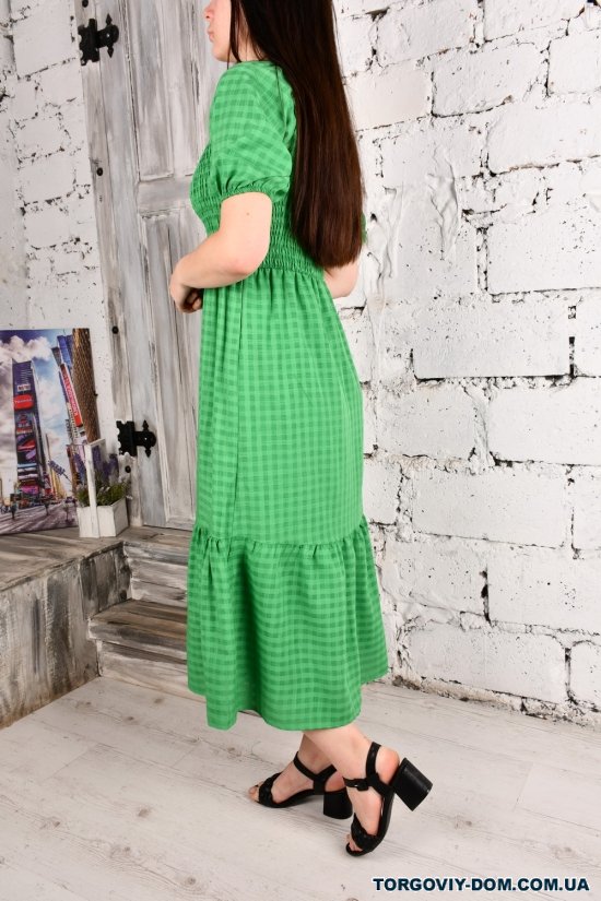 Платье женское (цв.зеленый) "LIVE STYLE" Размеры в наличии : 40, 42, 44 арт.4237