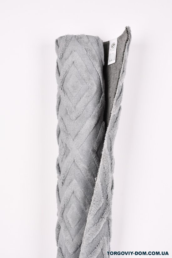 Коврик меховый (цв.серый) 150/180 см "Malloory Home" арт.7768