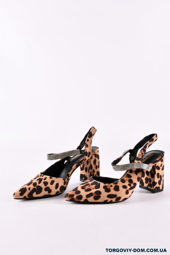 Туфли женские с открытой пяткой "Meideli" Размеры в наличии : 36, 37, 38, 39, 40 арт.L9805-1