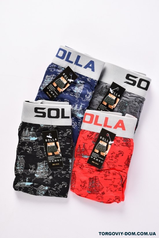 Боксери чоловічі "SOLLA" (склад 95%rayon from banboo 5%spandex) Розміри в наявності : 48, 50, 52, 54 арт.MIU-1819