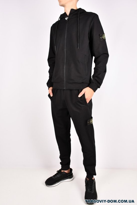 Костюм спортивный мужской (col.1) трикотажный "STONE ISLAND " Размеры в наличии : 46, 50, 52, 54 арт.M-3233