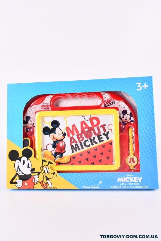 Доска для рисования магнитная "Mickey Mouse" размер игрушки 35.5/24/2.5см арт.D-3406