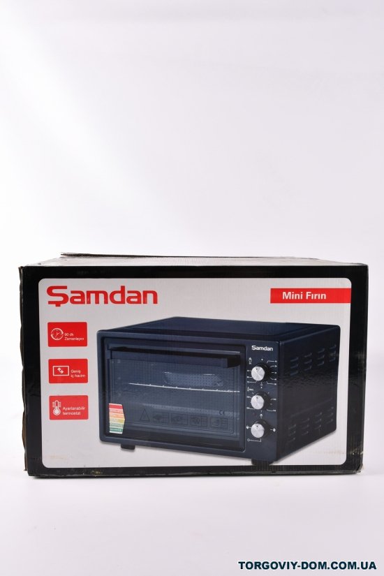 Мини печи "SAMDAN" 36л.(таймер термостат) 1300Вт. арт.SAMDAN2111RED