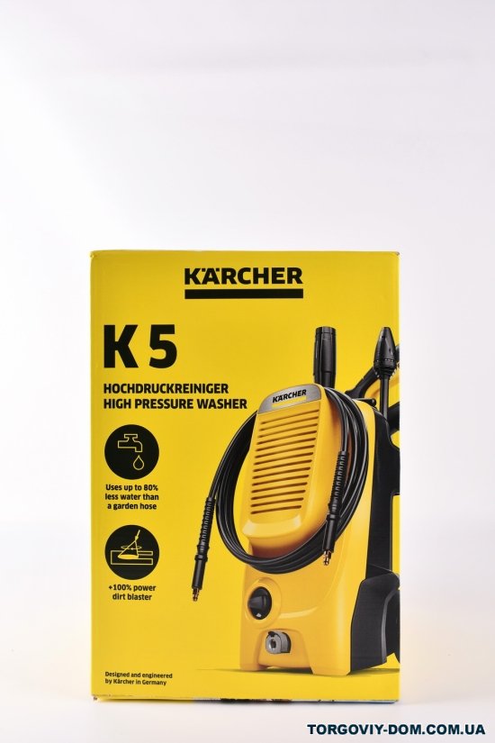 Миття високого тиску 2100 Вт, 20 бар, 500 л/година 8 кг. "KARCHER" арт.K5