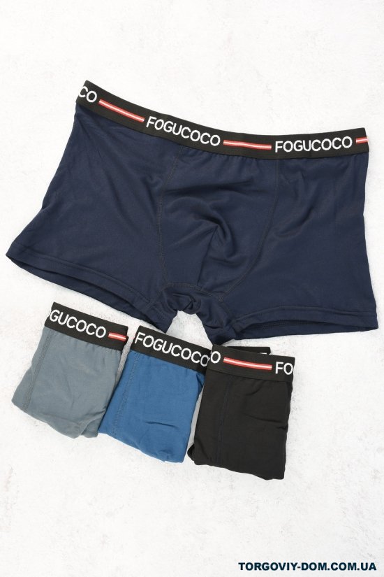 Боксери чоловічі "FOGUCOCO" (склад 95%COTTON 5%SPANDEX) Розміри в наявності : 46, 48, 50, 52 арт.F23005