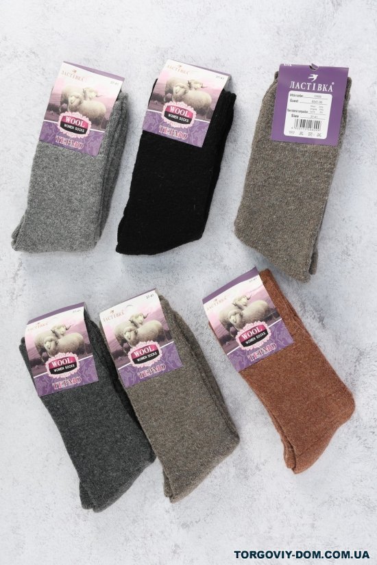 Шкарпетки жіночі TERMO "Ластівка" розмір 37-41 (WOOL 20% ANGORA 75% LYCRA5%) арт.C609