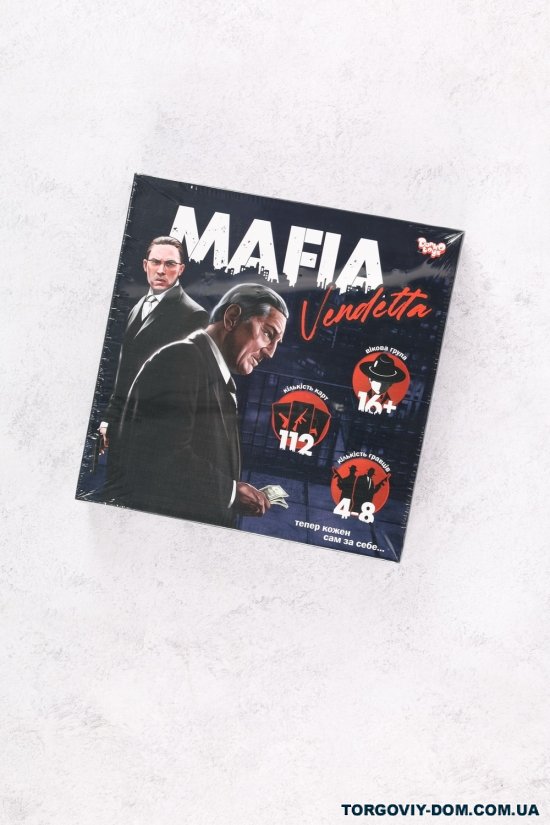 Игра "MAFIA VENDETA" укр./10 арт.MAF-01-01U