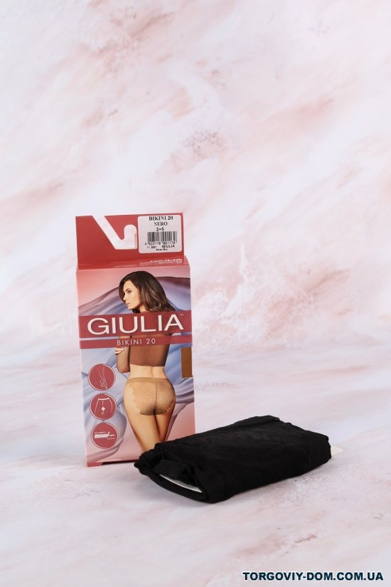 Колготки жіночі 20 den (col. NERO) "Giulia" (88%Polyamide 11%Elastane 1%Cotton) арт.BIKINI20