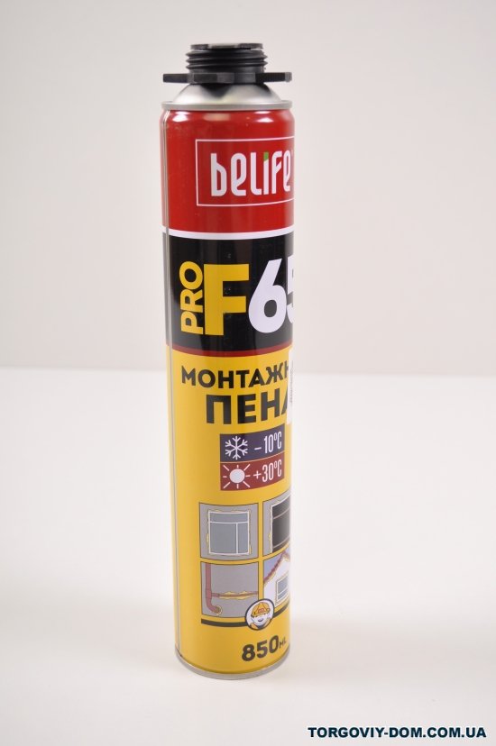 Пена монтажная BeLife 850мл. (профессиональная) арт.F65