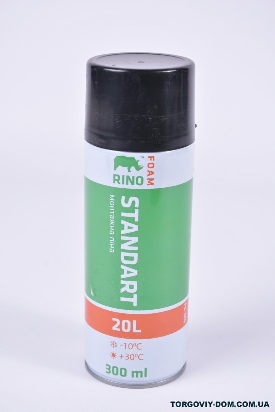 Пена монтажная всесезонная 300 ml Rino арт.RF-300