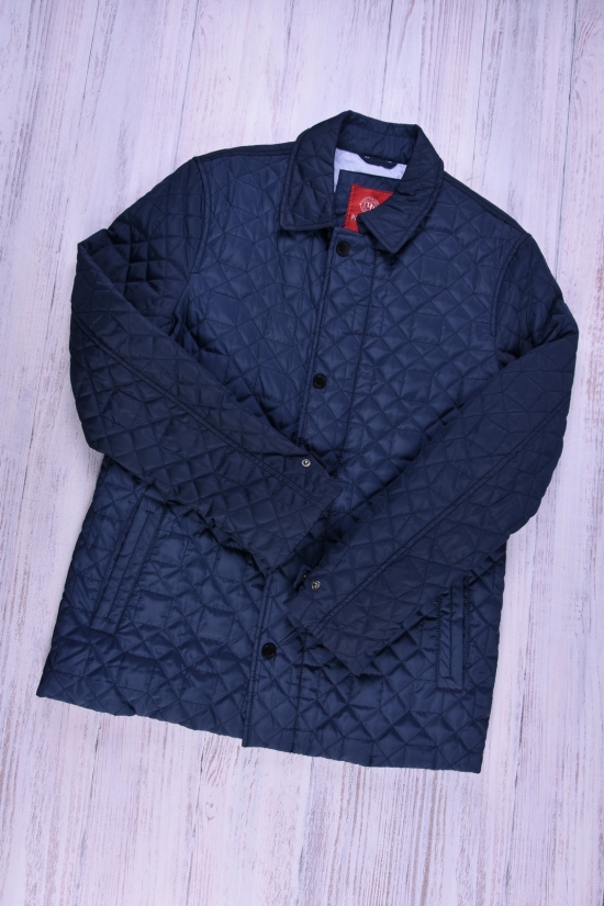 Куртка мужская из плащевки демисезонная Paolo Mark (цв.dark blue) Размер в наличии : 48 арт.P9835