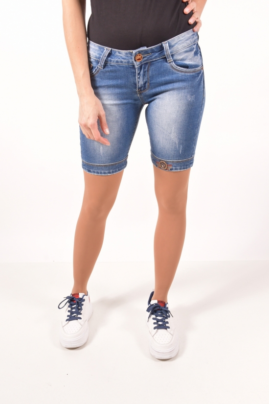 Шорты женские джинсовые стрейчевые WOKA LESI Размер в наличии : 25 арт.W1111