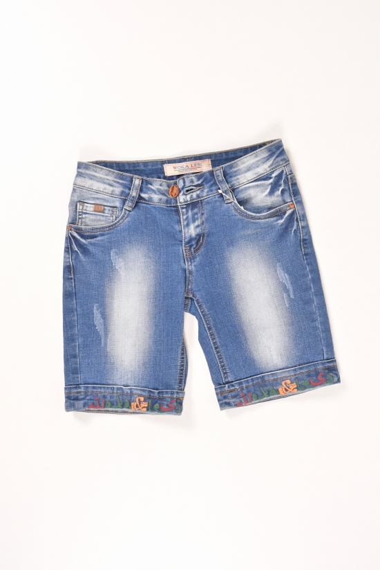 Шорты женские джинсовые стрейчевые WOKA LESI Размер в наличии : 25 арт.W1110