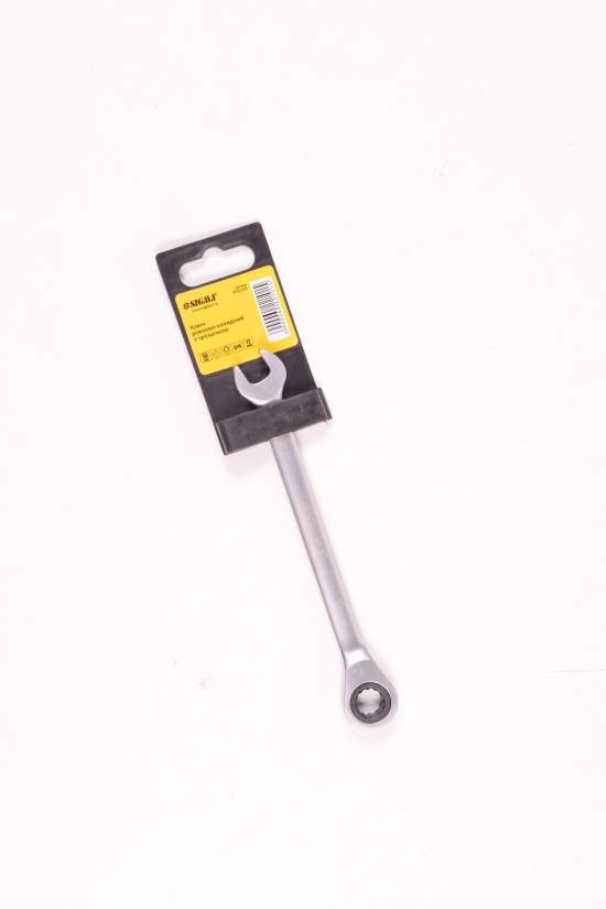 Ключ ріжково-накидний тріскачковий 10мм CrV SATINE арт.6022101