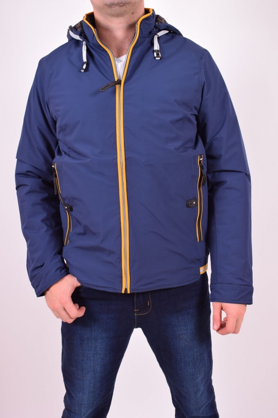 Куртка мужская из плащёвки демисезонная M3 (цв.1) (Polyester 100%) Размеры в наличии : 46, 48, 50, 52, 54, 56 арт.1764