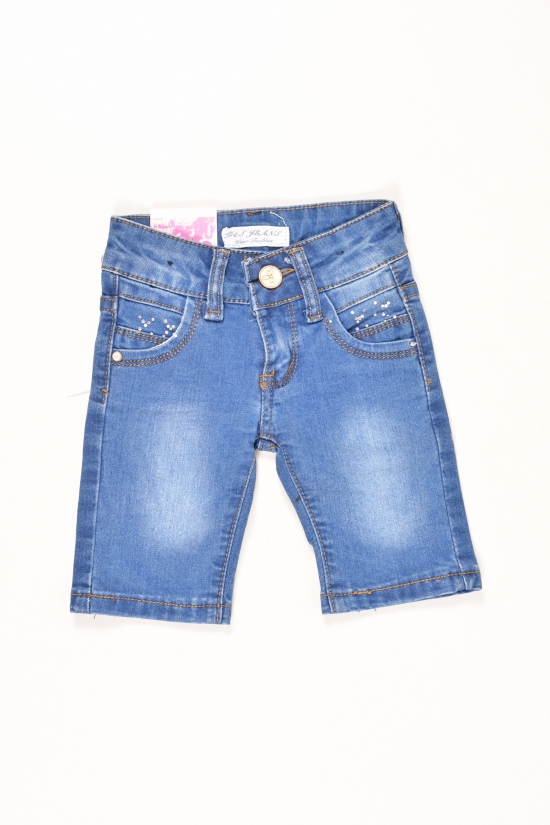 Шорты для девочки джинсовые Debeky (Cotton 85%,Polyester 15%) Рост в наличии : 68 арт.M2302-1N