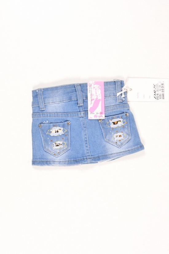 Спідниця для дівчинки джинсова D Зріст в наявності : 68 арт.SK1700N