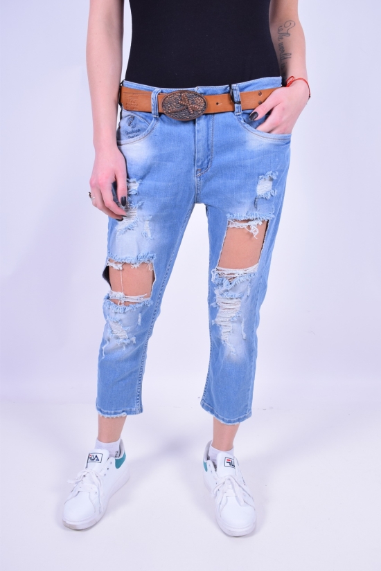 Капрі джинсові жіночі WOOX DENIM Розмір в наявності : 30 арт.819