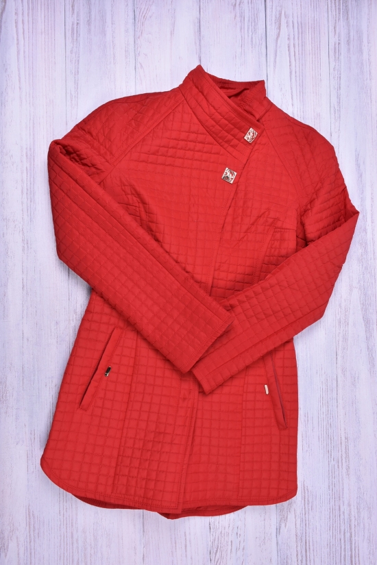 Куртка женская (цв.красный) из плащевки Размеры в наличии : 40, 42, 44, 46, 48 арт.1020
