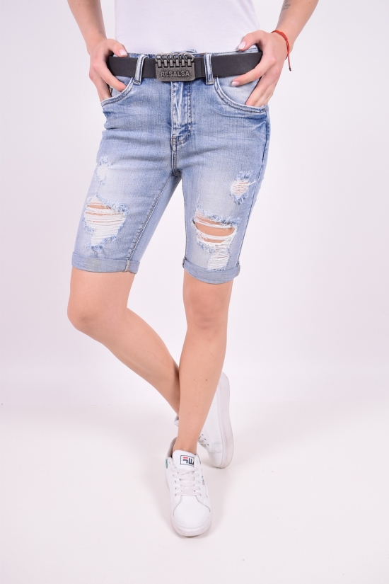 Шорты джинсовые женские стрейчевые Resalsa Размер в наличии : 25 арт.RE-20685